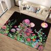 Skull Couple Carpet Rug for Living Room Bedroom Home Sofa Decoration,Kids play Non-slip Floor Mat