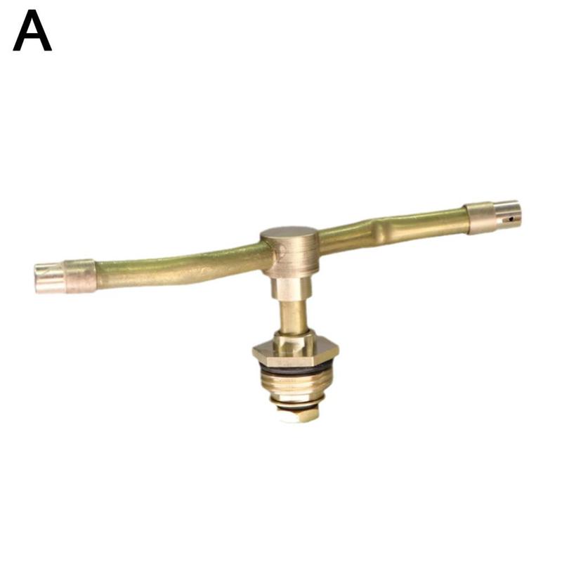 2/3/4 Arm Automatic Rotary Sprayer 360 Degree Rotation Brass Lawn Irrigation Sprinkler Heads Garden Accessories Watering Nozzle