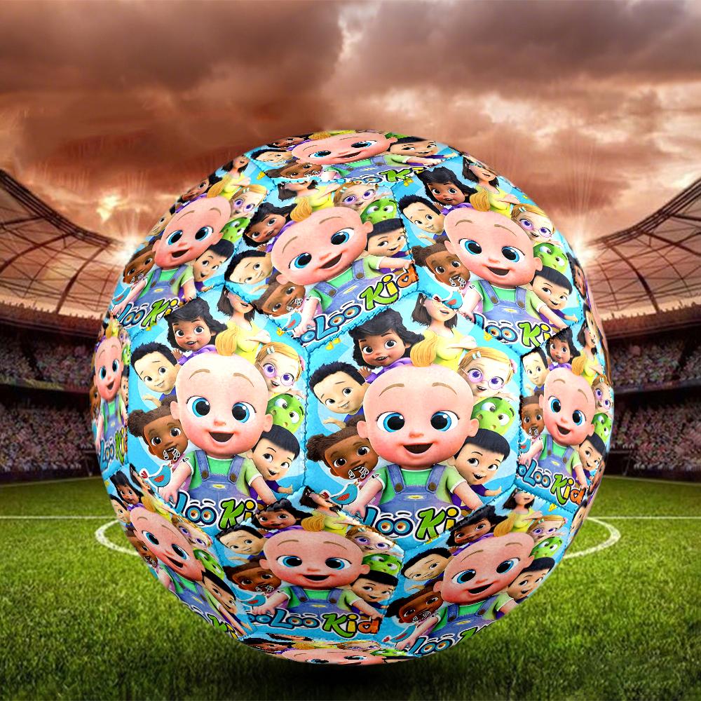 CoComelon Theme Size 5 Soccer Ball, Suitable for Both Indoor and Outdoor Matches, a Gift Suitable for Everyone.