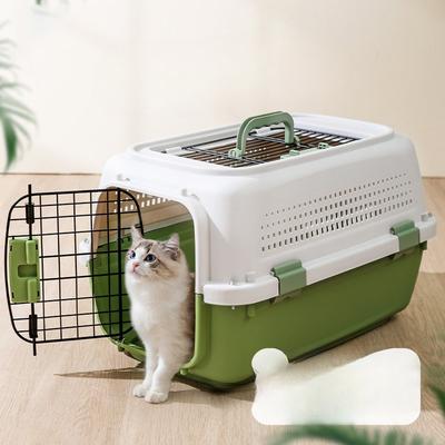 Cat Flight Box Cat Carrier Transport Box Pet Breathable Travel Box Large Capacity Dog Portable Car Space Capsule