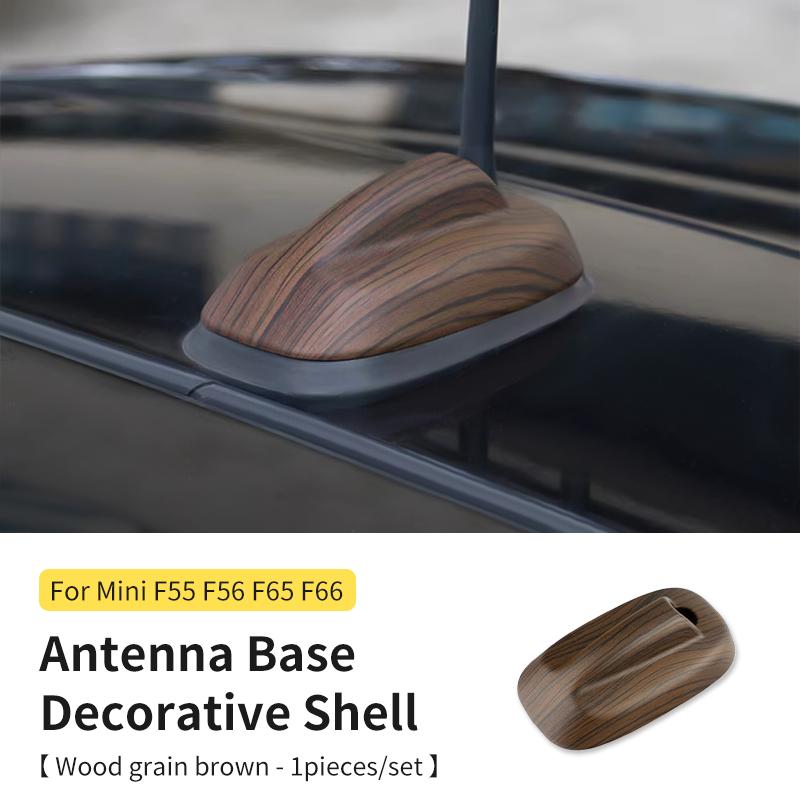 Car Exterior Trim Antenna Decoration Cover Sticker For MINI Cooper S JCW F65 F66 F56 F55 Car-Styling Accessories