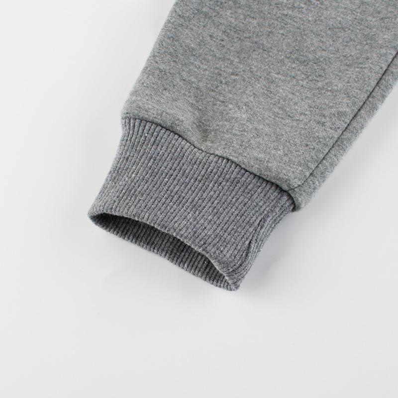 Autumn 2024 Korean-Style Fleece Sports Pants for Boys: Children's Long Pants