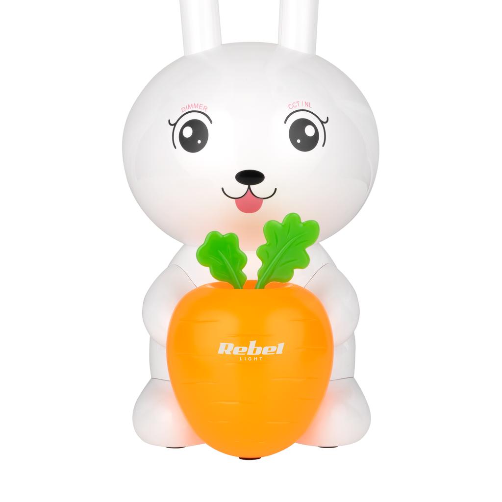 Children's Desk Lamp LED RABBIT 3 Colors Adjustable Rebel
