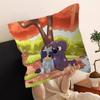Süß-B-B-Blueys-S Cartoon Kissen Kissenbezug Kissenhülle Wohnzimmer Sofa Heimdekoration Personalisiert
