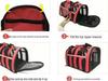 Pet Travel Mesh Bag: Fashionable Breathable Handbag for Dogs and Cats