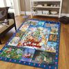 1pz Tappeto con Personaggi dei Cartoni Animati Disney Tappeto Area Tappeto Antiscivolo Lavabile a Mano Tappetino per Pavimento Adatto per Soggiorno Camera da Letto Decorazione per la Casa