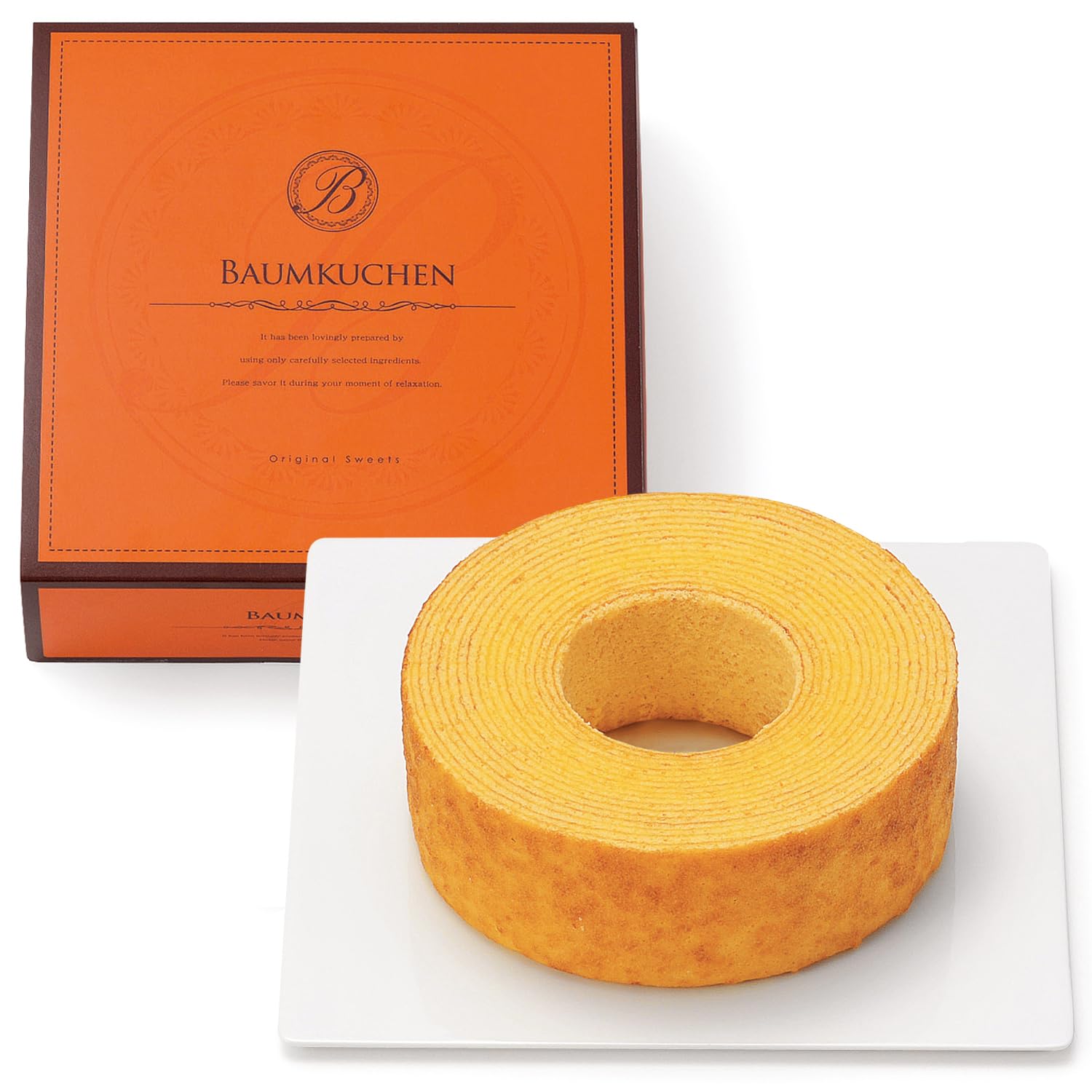 

Baumkuchen в коробке Baumkuchen подарок сувенир возврат сладости [Dolce duo]