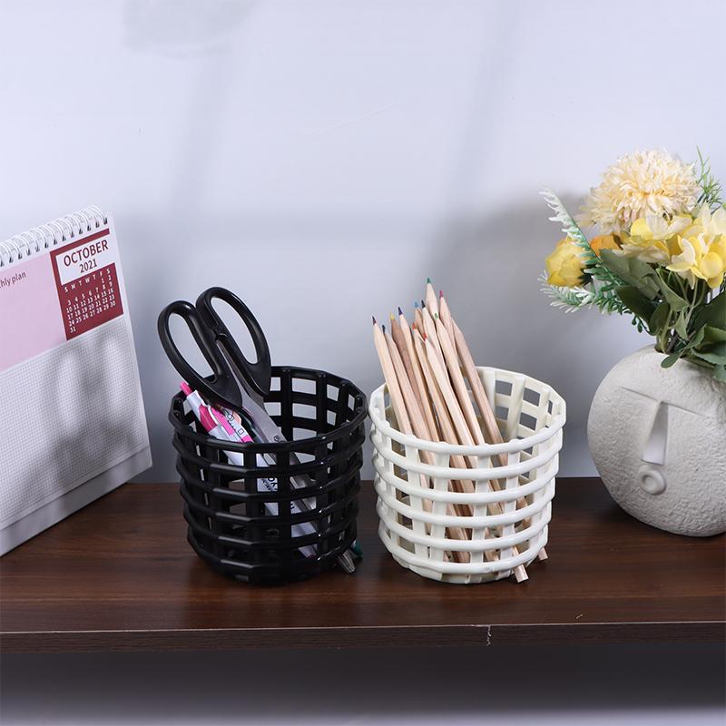 1Pc Makeup Brush Storage Cartridge Home Makeup Brush Storage Basket Desk Pen Organizer Kitchen Chopstick & Spoon Drainer
