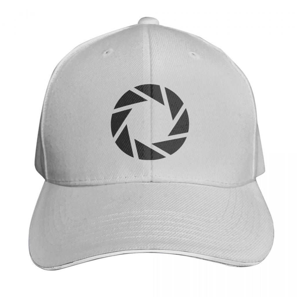 Black Aperture Logo Baseball Cap Wild Ball Hat fashionable custom caps luxury Women cap Luxury Women Unisexs