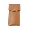 Pencilcase Faux Leather Large Capacity Multi-Slot Pouch - Pure Color Stationery Organizer / Pen Protective Case