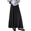 Saia feminina plissada, solta e elástica, perfeita para o dia a dia no inverno [JLBOCMGT], longa, lisa, evasê, de malha, moderna, ajustada, favorecedora, cintura marcada.
