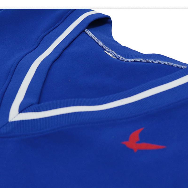 Anime Cosplay Costume WONDER EGG PRIORITY Sawaki Momoe Uniform Suit Campus Style Blue Knitted Top