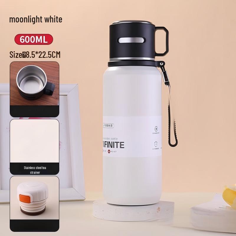 Changqi Large Capacity Insulated Water Bottle with Tea Infuser