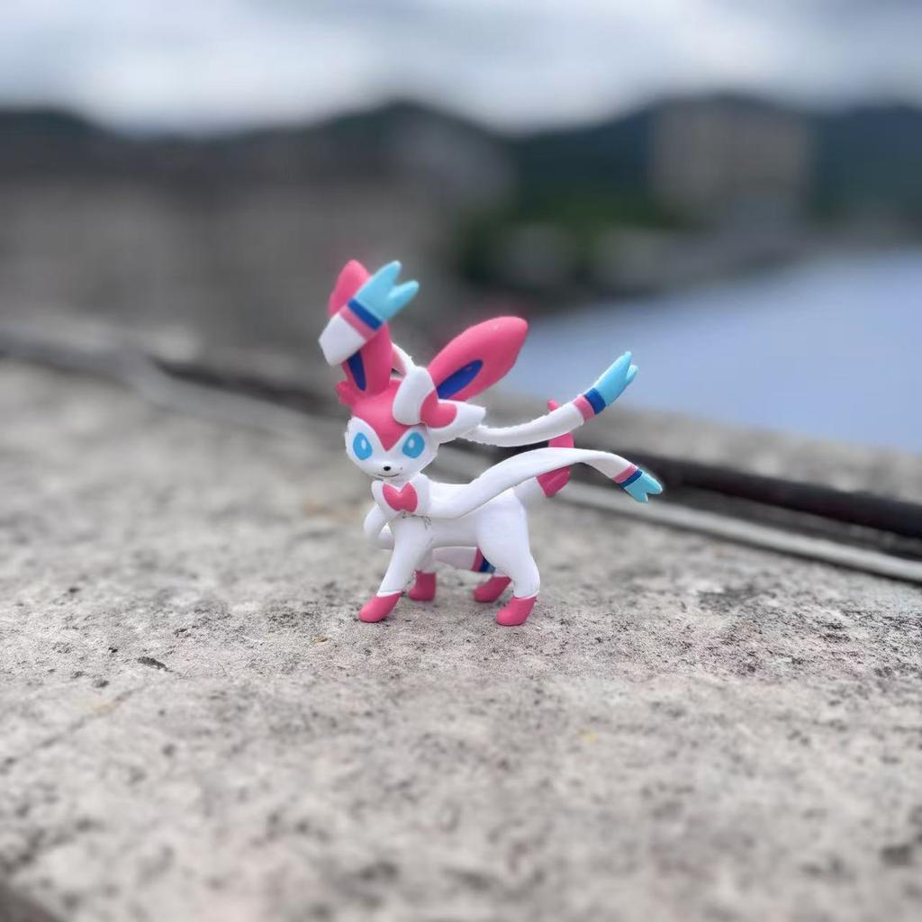 Pokemon Sylveon Eevee Figure Toys 10cm