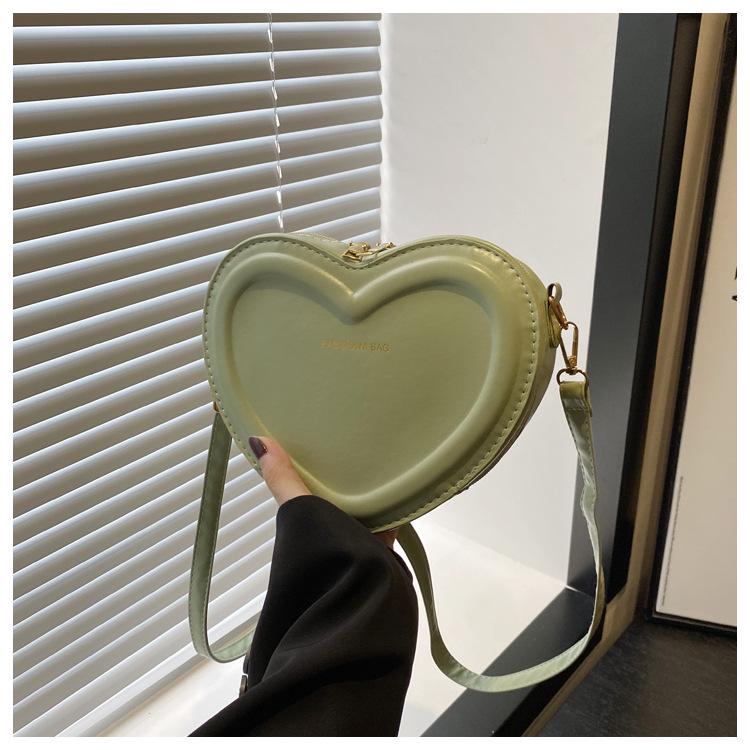 Women's 2024 Heart-Shaped Crossbody Bag - Trendy, Cute, Mini Shoulder Bag for Girls