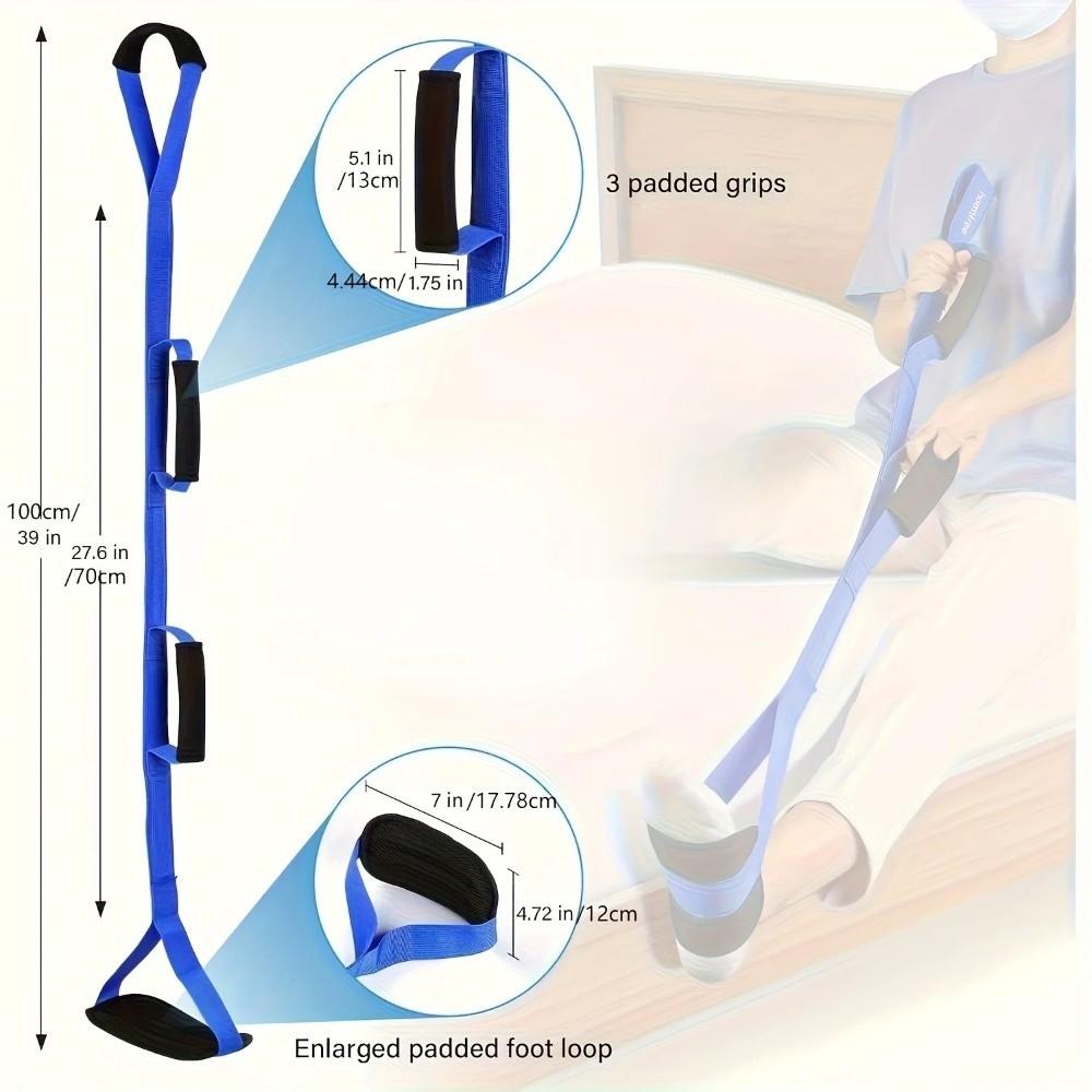 Nylon Leg Lifting Belt Wear Resist Leg Train Strap Leg Lift Strap  for Stroke Hemiplegia