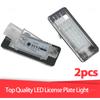 2x Car Rear LED SMD License Number Plate Light Lamp for Dacia Duster 10-17 Renault Captur Kaptur Espace Fluence Scenic Latitude