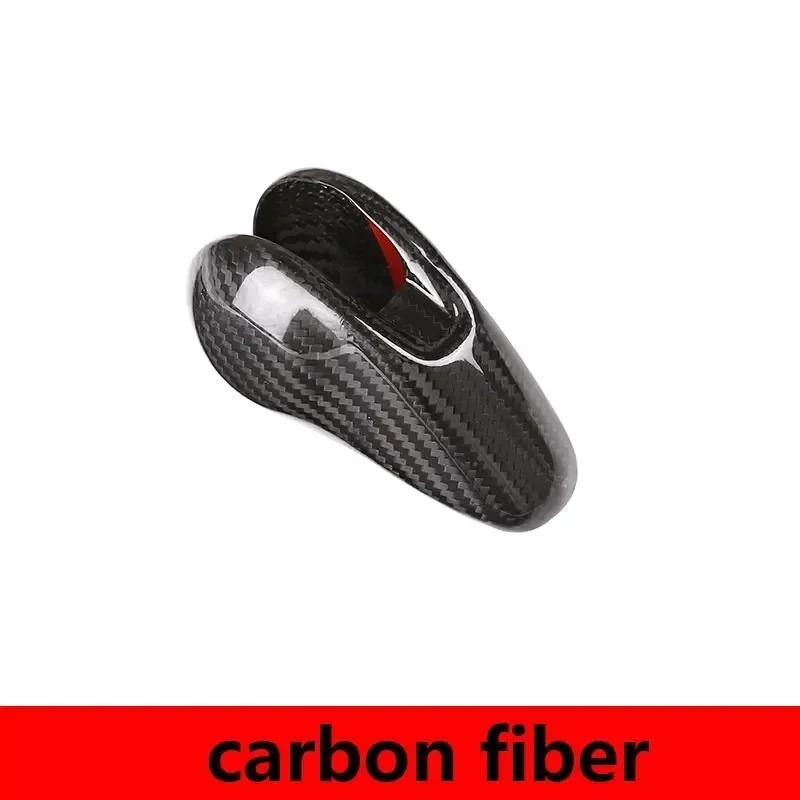 Interior Car Accessories For Porsche Panamera 2010-2016 Real Carbon Fiber Car Gear Shift Head Cover Trim