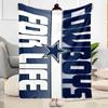 Dallas Blanket Soft Warm Cozy Suitable for Sofa Office Seaside for All Occasions Digital Print Ideal Gift For Birthday Valentine'S Day