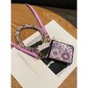 Portable Silk Scarf Chain Is Suitable for Xiaomi Mixflip Mobile Phone Case MIX Flip Small Folding Messenger Lanyard Center Shaft All-inclusive Leather