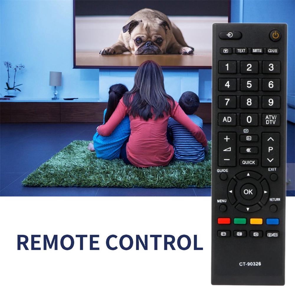 Universal Black Remote Control For Toshiba CT-90326 CT-90380 CT-90336 CT-90351 RCTV Replacement