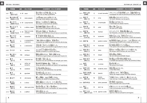 Japanese-Portuguese Vocabulary with Example Sentences: 6,449 Sentences to Enrich Your Bilingualism