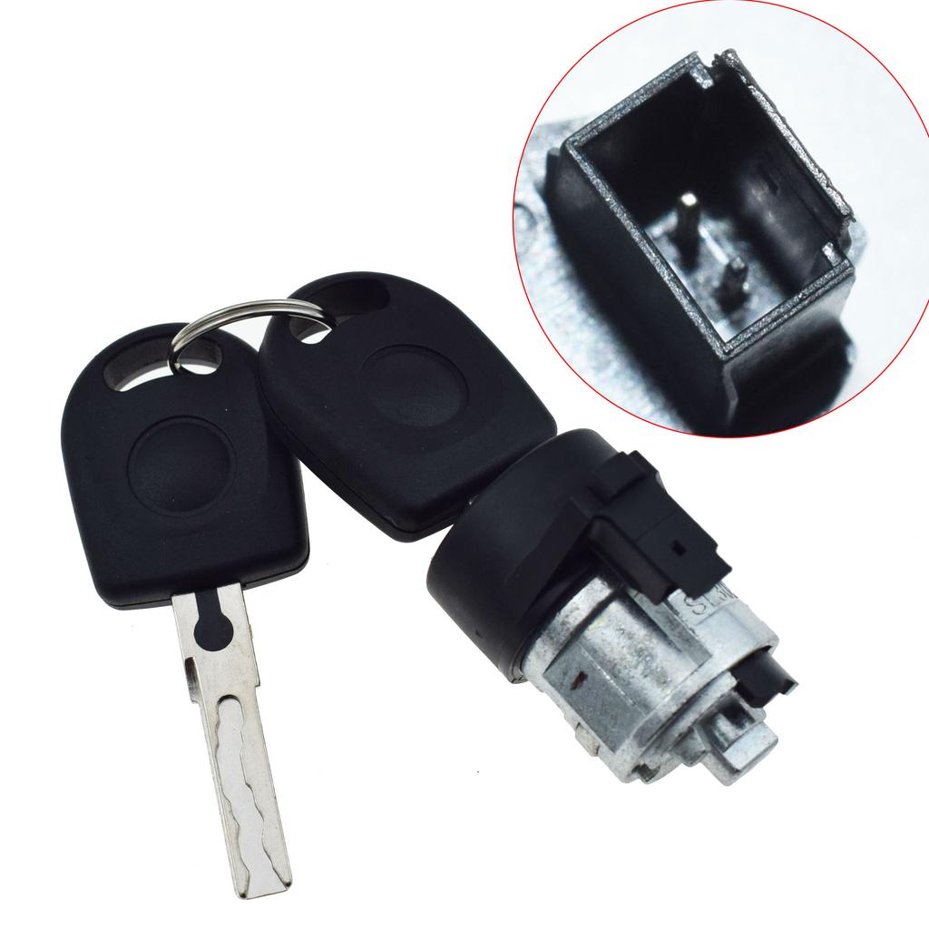 For VW Bora Golf IV New Beetle Passat B5 Polo Sedan R32 GTI Ignition Lock Cylinder Keys 3B0905855C, 3B0 905 855C, 3B0 905 855 C