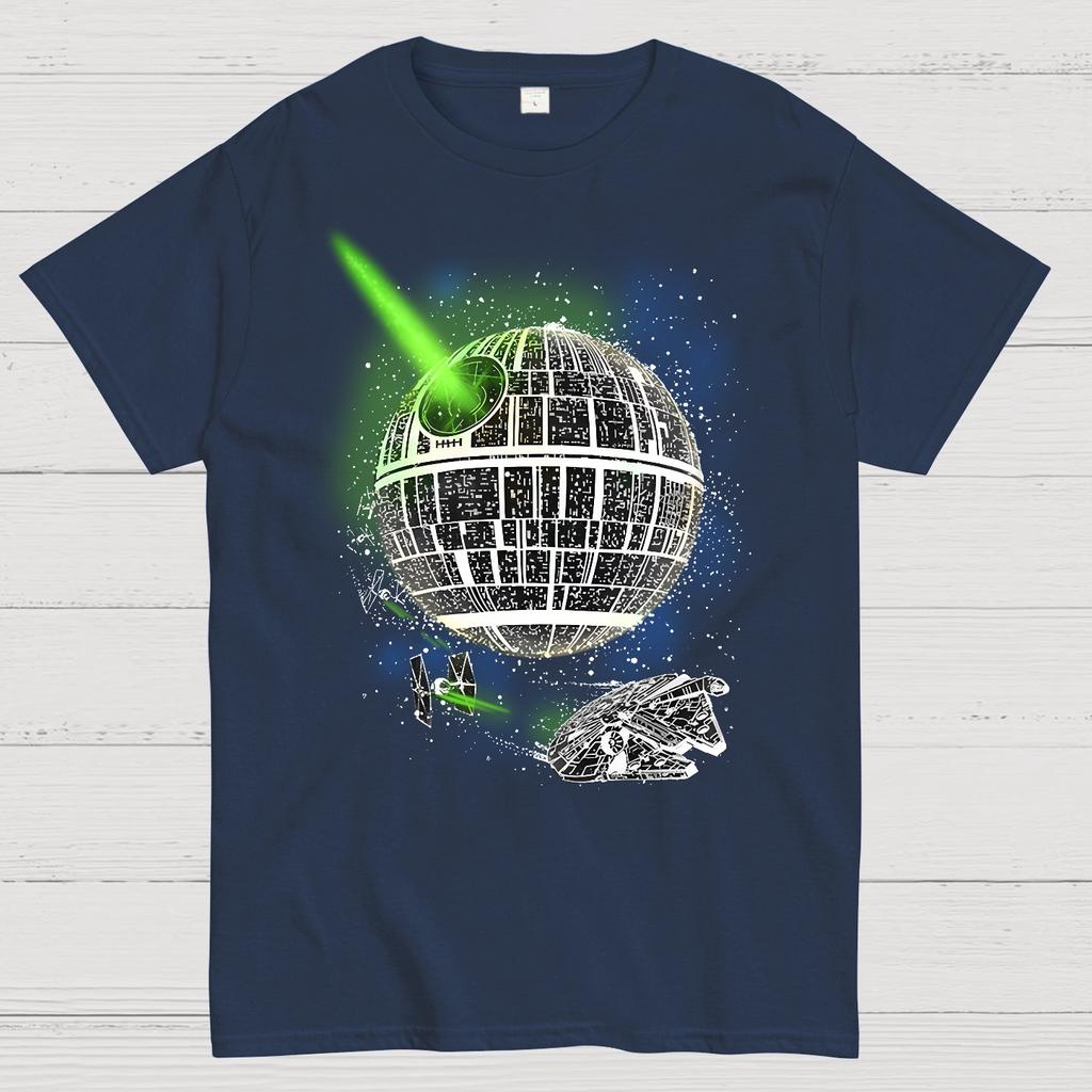 Dark Side Of The Glow! Unisex 100% Cotton Summer Casual Cool Loose T-Shirt