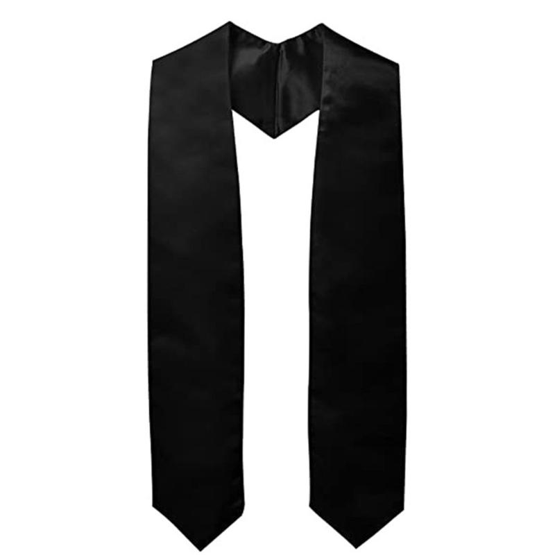 Graduation Stole for Academic Commencements Teens Unisex Plain Choir Stole Lightweight Student College Honor Shawl