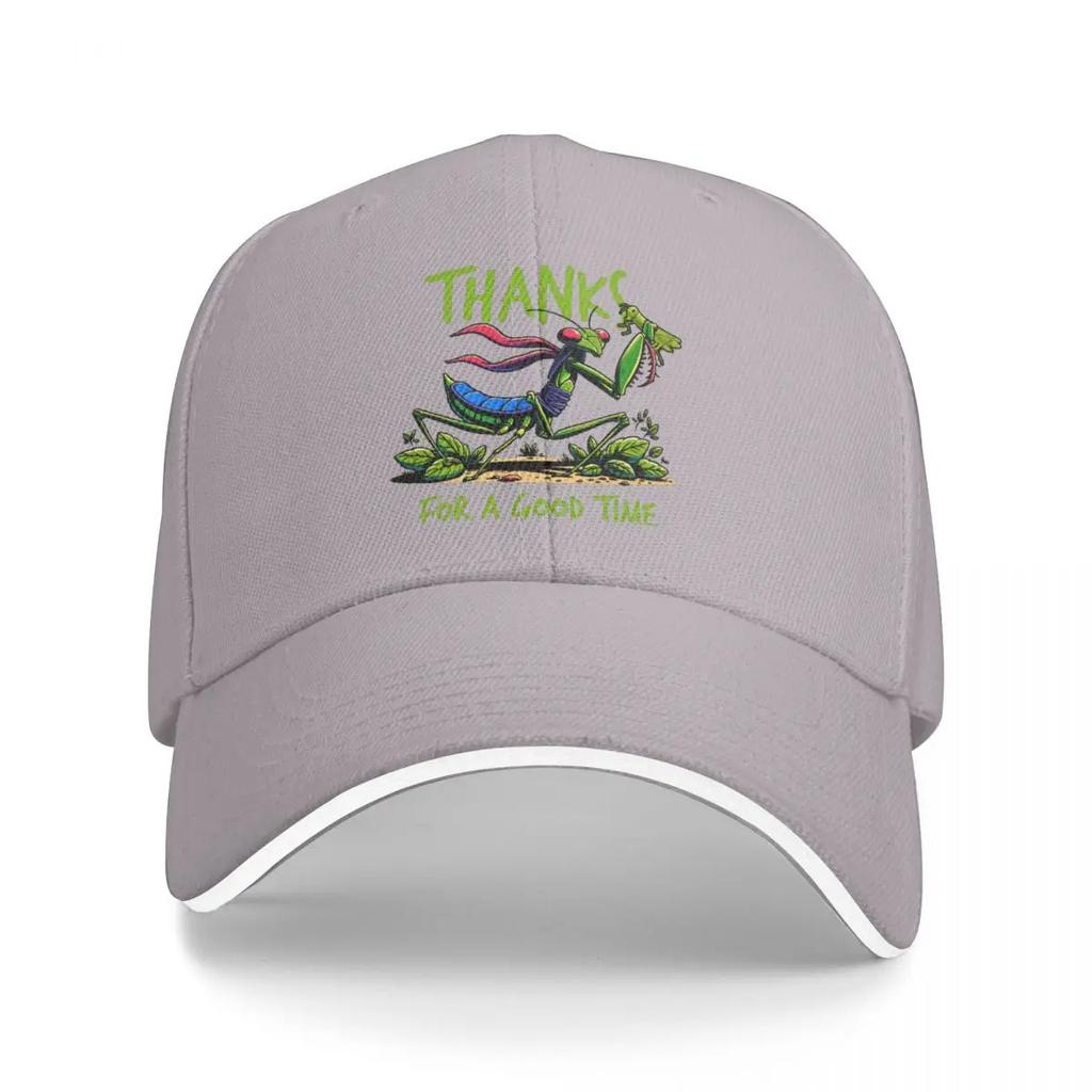 Baseball Caps Praying Mantis Thanks For A Good Time Fun Casquette Men Women Outdoor Spring Hats