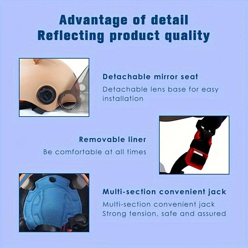 Casco de Montar para Niño Ajustable Apariencia Adorable Ultraligero Absorbente de Impactos ABS Casco de Seguridad para Patineta Bici de Niño para Niño