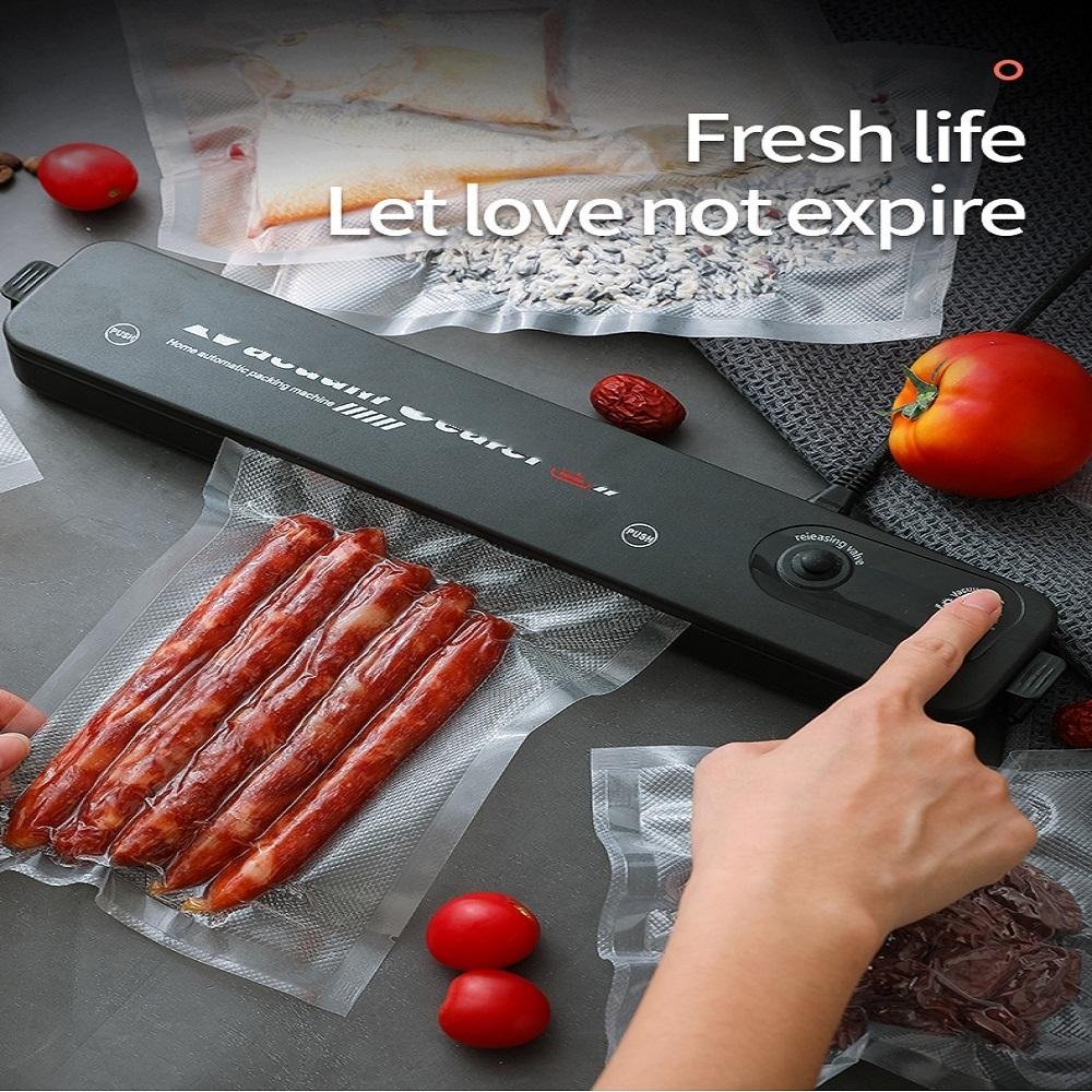 

Vacuum Sealer Packaging Machine Household Black Food Vacuum Sealer
