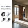 1/2Pcs Positioning Pulley Folding Door Accessories Bottom Guide Wheel Ultra-smooth Silencing Nylon Pulley Fixed Wheel