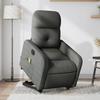 VidaXL Electric Massage Recliner, Relaxation Chair with Adjustable Backrest and Footrest, Salon Seat 3206823
