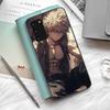 Coque de téléphone dessin animé B-Bakugo K-Katsuki Silicone PC+TPU Pour Samsung S10 20 30 22 23 24 Plus Lite Ultra Housse