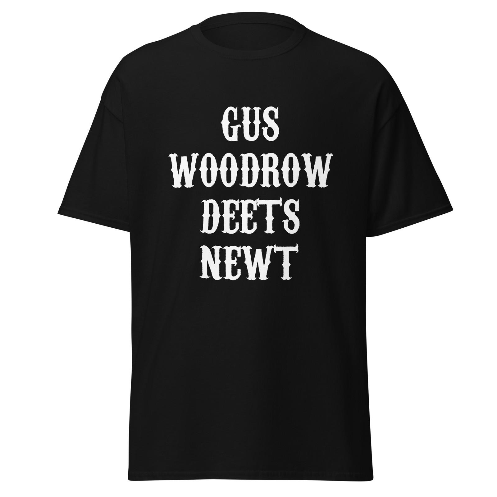 Gus Woodrow Deets Newt - 80 s Western TV Show Cast Shirt, Unisex XL