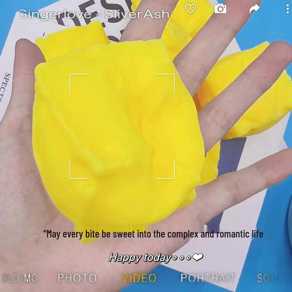 Slow Rebound Cheese Squeeze Stress Relief Toy