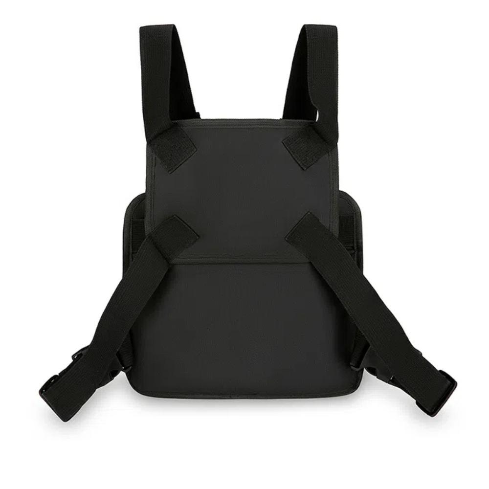Multi-pocket Double Shoulder Chest Bag Waterproof Message Crossbody Pouch  Mountaineering