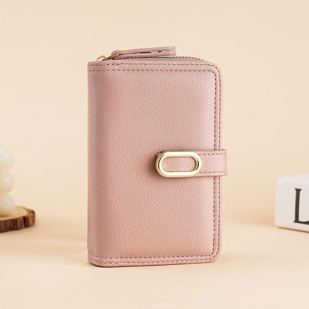 Bag Women's Wallet Zipper Change Bag Premium Sense Multifunctional Wallet Large Capacity Card Bag Women