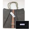 [Angel Moon] Canvas Tote Bag for Women, Oriental Design, A4 Size, Casual, Relaxed Fit, Suitable for Everyday Use, Office, Sub-Bag, Tablet, Zipper Clos