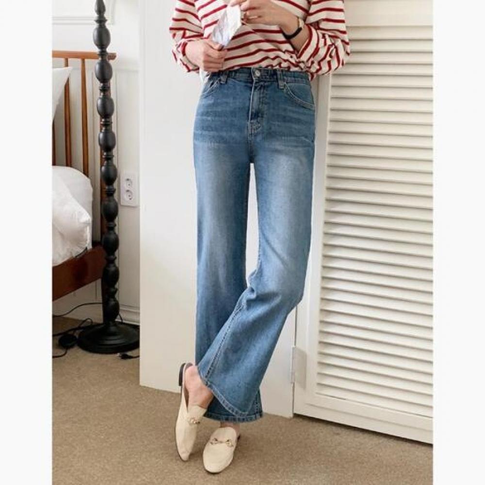 New ArrivalS Open Run Trago Women S baSic Bootcut jeanS Minimal Denim pantS