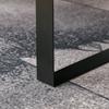 Coffee Table Living Room Table with Drawer, Modern Sofa Table with Metal Frame, Side Table, Coffee Table for Living Room 110 x 60 x 40 cm, Dark Grey