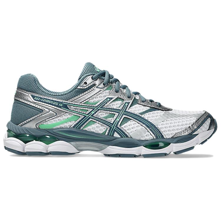 Asics Gel-Cumulus 16 Classic Versatile Cushioning Running Shoes Unisex Sneakers Green 1203A733-100