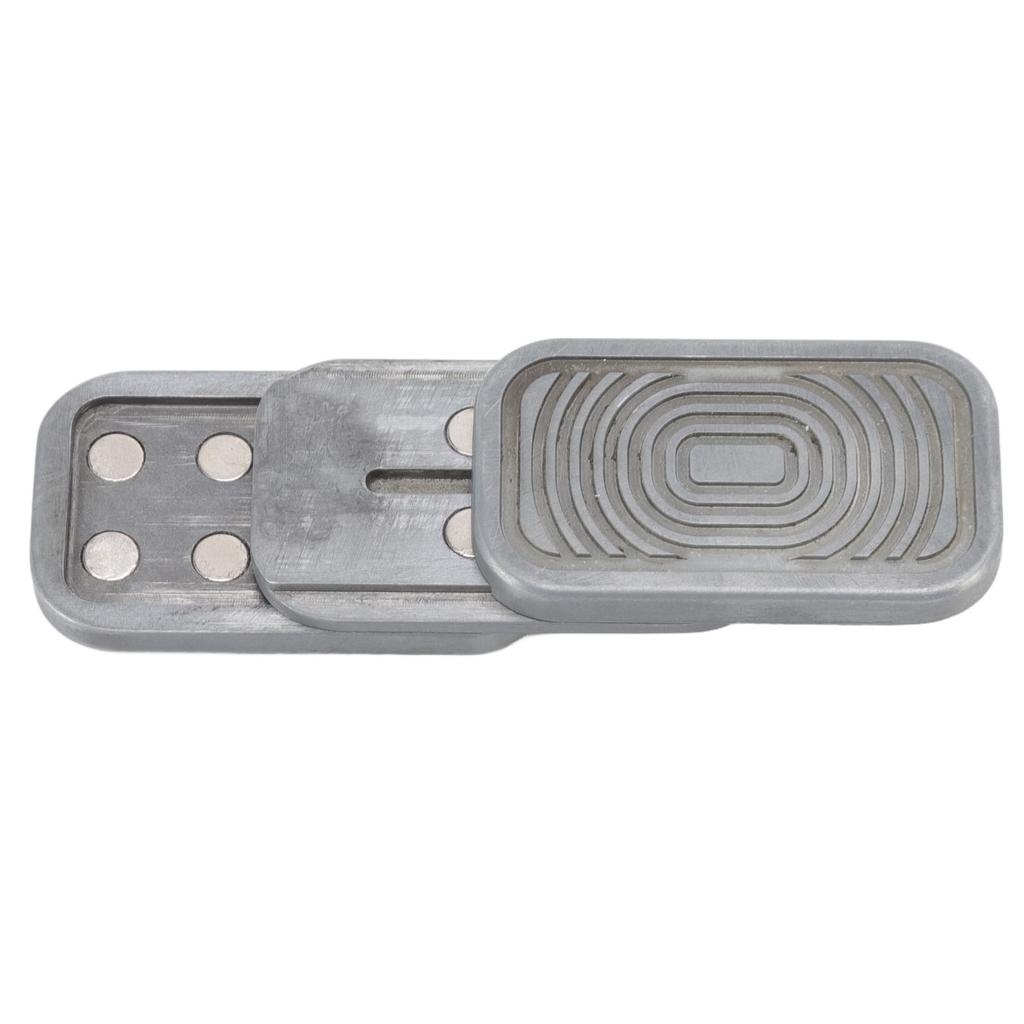 Stainless Steel Slider Toy Adult Office ADHD Autism Anxiety Stress Relief Push Slider Sensory Toy