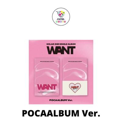 POCAALBUM Ver MAMAMOO Solar 2. Single-Album WANT