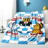 Coven-try Football Club Crest Printed Throws Blanket Soft Flannel Blankets for Couch Bed Gifts for Men Women Picnic blanket Christmas gifts