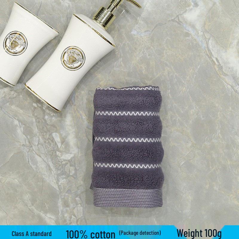 Serviette de bain épaisse absorbante en pur coton pour la maison et le lavage du visage