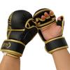 Professional MMA Boxing Gloves Half Finger Sandbag Karate Muay Thai Training Gloves PU Adult Kids Thickened Boxing Equipment