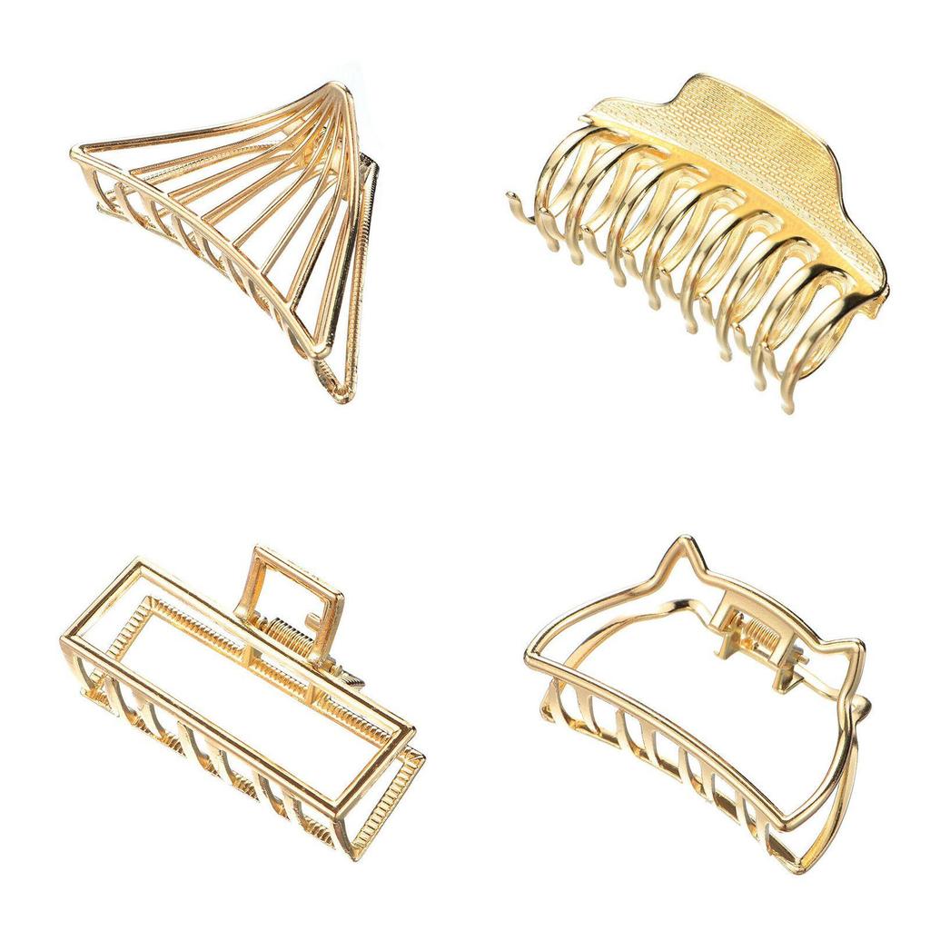 Modern Stylish Metal Hair Claw Clips Elegant Women Hair Accessories For Any Occasion