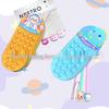 Creative Large Capacity Waterproof Silicone Pencil Case and Stationery Organizer